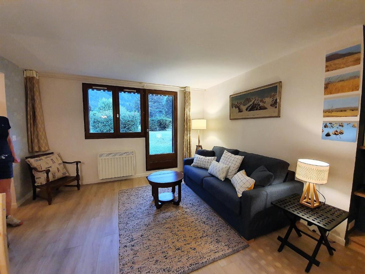 Chamonix Appartement Vue Mont Blanc Avec Jardin Ngoại thất bức ảnh