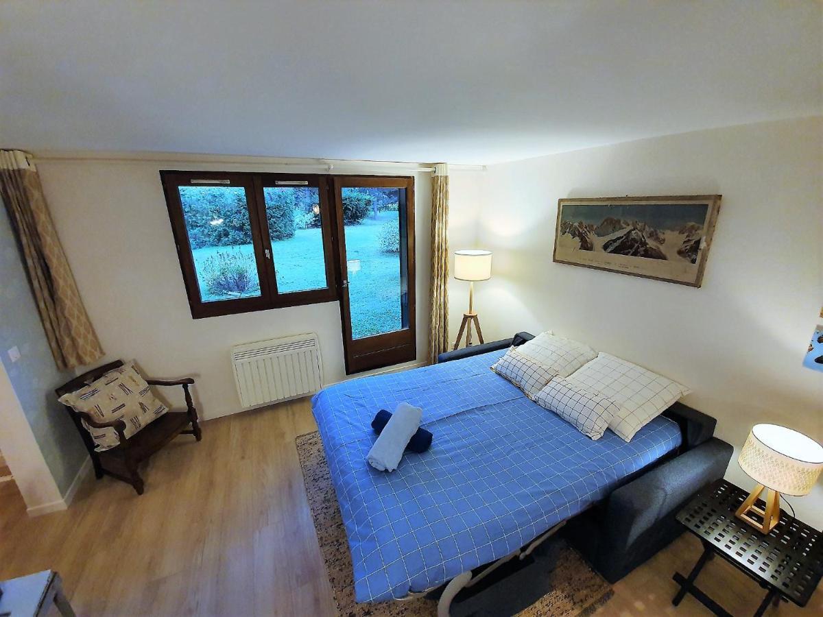 Chamonix Appartement Vue Mont Blanc Avec Jardin Ngoại thất bức ảnh